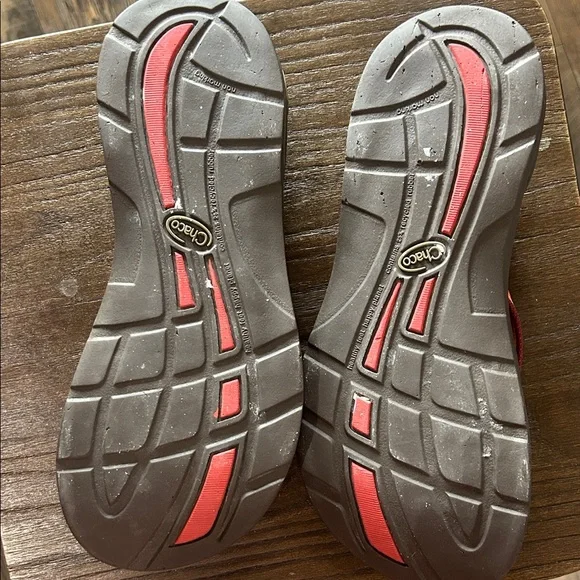 Chaco Women's Sandals in Brown and Red - Picture 2 of 9